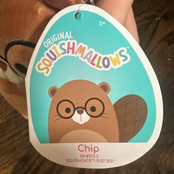 5" Chip Squishmallow - Picture 2 of 2